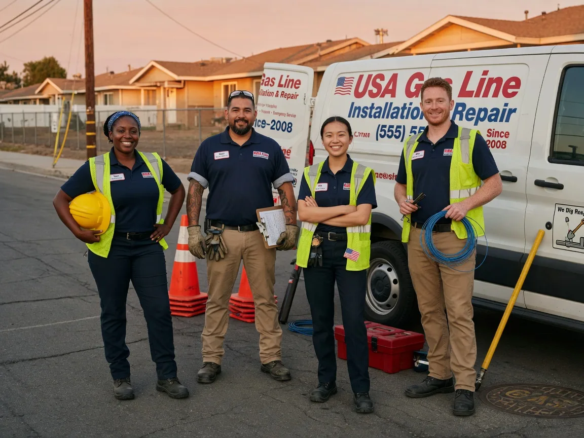 Gas Line Installation company in El Nido, CA